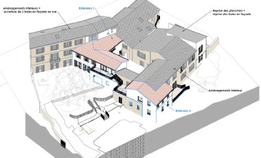 Dardilly - Le Rucher - Restructuration de la maison d’accueil pour enfants inadaptés